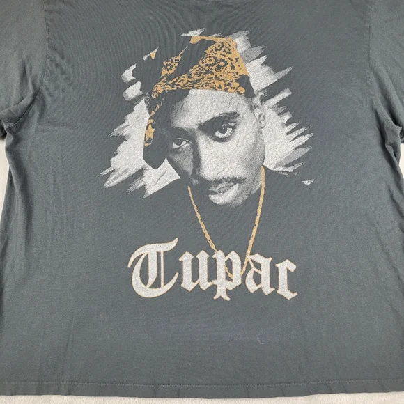 Daydreamer Tupac Women's Top T-Shirt Tee Plus Size 1X - Picture 3 of 9